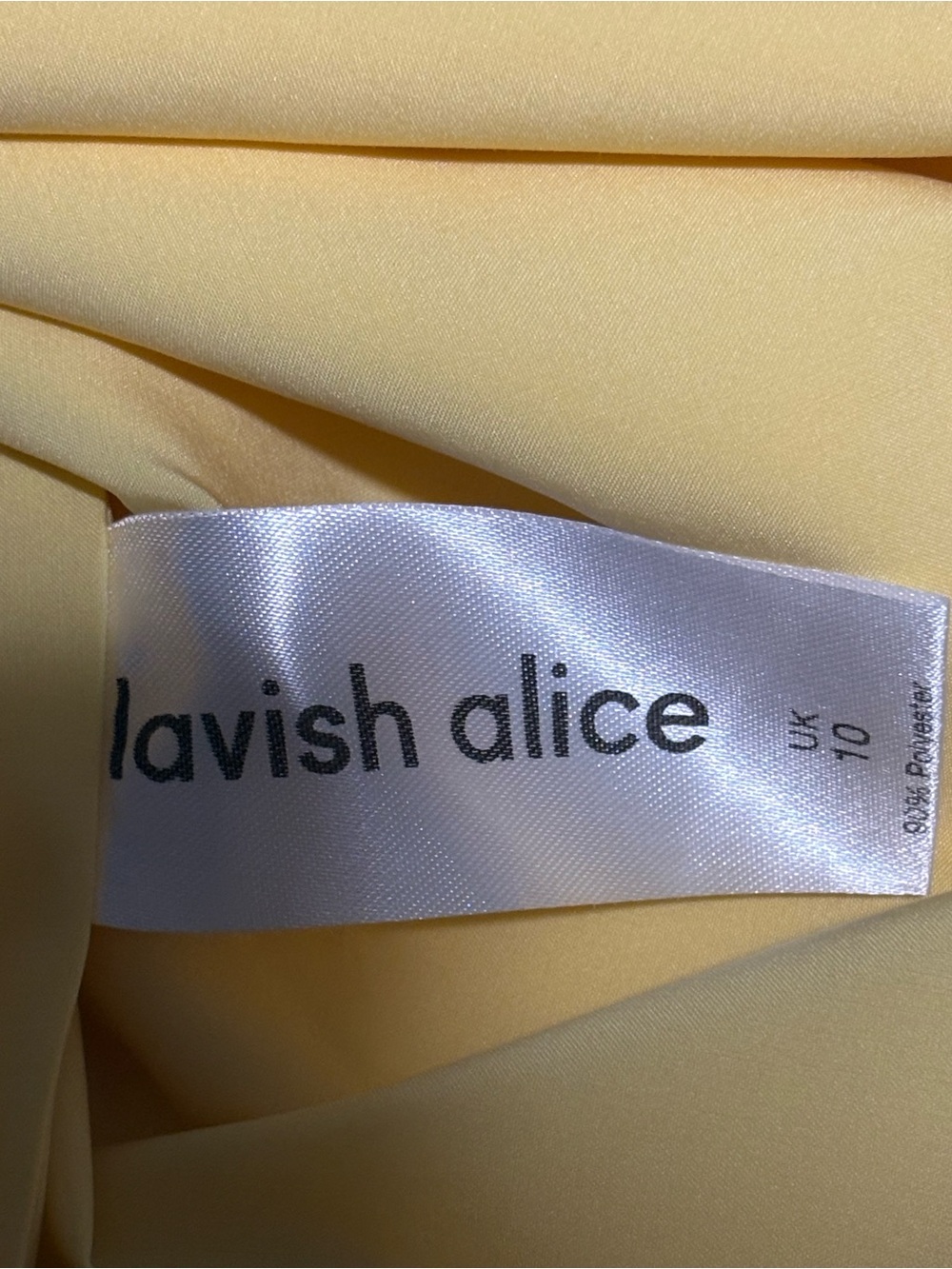 Lavish Alice Sexy Lemon Yellow Puff Sleeve Corset Dress Size 6 MSRP $378 - Picture 4 of 5